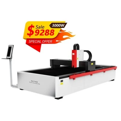 Especial de fábrica limitado! Máquina de corte a laser de fibra de 3.000 W po...
